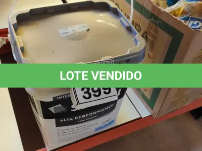 LOTE 399 - 01 GALÃO DE TINTA SUVINIL DE 18L PARA INTERIORES ACABAMENTO FOSCO BRANCO. (NOVO) (NO ESTADO) ATENÇÃO! FAZER A VISITAÇÃO ANTES DE ARREMATAR, NÃO SABEMOS SE FUNCIONA. LEILÃO NÃO TEM GARANTIA E NEM DEVOLUÇÃO, SUJEITO A POSSÍVEIS AVARIAS VISÍVEIS/OCULTAS E/OU AUSÊNCIA DE COMPONENTES.
