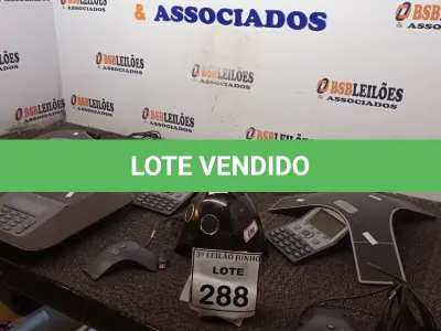 LOTE 288 - 01 LOTE COM VÁRIAS ESTAÇÕES DE ÁUDIO PARA VÍDEO CONFERÊNCIA. (NO ESTADO) ATENÇÃO! FAZER A VISITAÇÃO ANTES DE ARREMATAR, NÃO SABEMOS SE FUNCIONA, LEILÃO NÃO TEM GARANTIA E NEM DEVOLUÇÃO, SUJEITO A POSSÍVEIS AVARIAS VISÍVEIS/OCULTAS E/OU AUSÊNCIA DE COMPONENTES.