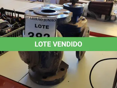 LOTE 383 - 01 HIDRÔMETRO TIPO WOLTMAN 100 WP1 MARCA ZENNER E 01 VALVULA GLOBO.  (NO ESTADO) ATENÇÃO! FAZER A VISITAÇÃO ANTES DE ARREMATAR, NÃO SABEMOS SE FUNCIONA, LEILÃO NÃO TEM GARANTIA E NEM DEVOLUÇÃO, SUJEITO A POSSÍVEIS AVARIAS VISÍVEIS/OCULTAS E/OU AUSÊNCIA DE COMPONENTES.