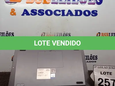 LOTE 257 - 01 NOTEBOOK MARCA POSITIVO. (NO ESTADO) ATENÇÃO! FAZER A VISITAÇÃO ANTES DE ARREMATAR, NÃO SABEMOS SE FUNCIONA, LEILÃO NÃO TEM GARANTIA E NEM DEVOLUÇÃO, SUJEITO A POSSÍVEIS AVARIAS VISÍVEIS/OCULTAS E/OU AUSÊNCIA DE COMPONENTES.