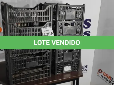 LOTE 420 - 10 CESTAS ORGANIZADORAS. (NO ESTADO) ATENÇÃO! FAZER A VISITAÇÃO ANTES DE ARREMATAR, NÃO SABEMOS SE FUNCIONA, LEILÃO NÃO TEM GARANTIA E NEM DEVOLUÇÃO, SUJEITO A POSSÍVEIS AVARIAS VISÍVEIS/OCULTAS E/OU AUSÊNCIA DE COMPONENTES.