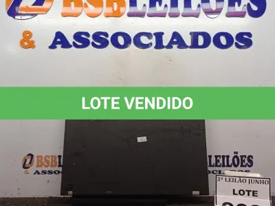 LOTE 262 - 01 NOTEBOOK MARCA LENOVO. (NO ESTADO) ATENÇÃO! FAZER A VISITAÇÃO ANTES DE ARREMATAR, NÃO SABEMOS SE FUNCIONA, LEILÃO NÃO TEM GARANTIA E NEM DEVOLUÇÃO, SUJEITO A POSSÍVEIS AVARIAS VISÍVEIS/OCULTAS E/OU AUSÊNCIA DE COMPONENTES.