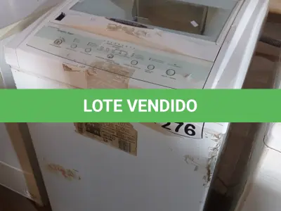 LOTE 347 - 01 MÁQUINA DE LAVAR ROUPAS BRASTEMP 5KG 220V. (NO ESTADO) ATENÇÃO! FAZER A VISITAÇÃO ANTES DE ARREMATAR, NÃO SABEMOS SE FUNCIONA. LEILÃO NÃO TEM GARANTIA E NEM DEVOLUÇÃO, SUJEITO A POSSÍVEIS AVARIAS VISÍVEIS/OCULTAS E/OU AUSÊNCIA DE COMPONENTES.