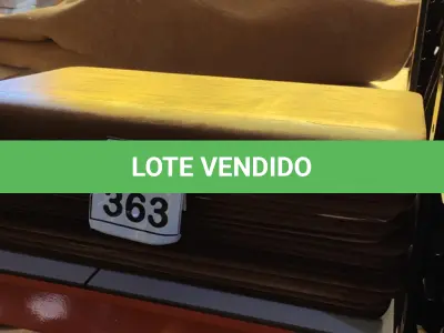 LOTE 363 - 20 TÁBUAS COMPENSADAS VERNIZADAS. (NO ESTADO) ATENÇÃO! FAZER A VISITAÇÃO ANTES DE ARREMATAR, NÃO SABEMOS SE FUNCIONA. LEILÃO NÃO TEM GARANTIA E NEM DEVOLUÇÃO, SUJEITO A POSSÍVEIS AVARIAS VISÍVEIS/OCULTAS E/OU AUSÊNCIA DE COMPONENTES.