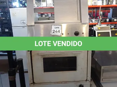 LOTE 244 - 01 ESTUFA ELÉTRICA PARA SALGADOS E 01 FORNO ELÉTRICO. (NO ESTADO) ATENÇÃO! FAZER A VISITAÇÃO ANTES DE ARREMATAR, NÃO SABEMOS SE FUNCIONA, LEILÃO NÃO TEM GARANTIA E NEM DEVOLUÇÃO, SUJEITO A POSSÍVEIS AVARIAS VISÍVEIS/OCULTAS E/OU AUSÊNCIA DE COMPONENTES.