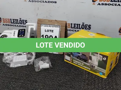LOTE 190 - CÂMERA DUPLA IP WIFI INTELIGENTE EXTERNA APPS YOOSEE  ALTO FALANTE MICROFONE GIRA 360GRAUS COM LEDES BRANCO FOTOSSENSÍVEL 1080P. (NO ESTADO) ATENÇÃO! FAZER A VISITAÇÃO ANTES DE ARREMATAR, NÃO SABEMOS SE FUNCIONA, LEILÃO NÃO TEM GARANTIA E NEM DEVOLUÇÃO, SUJEITO A POSSÍVEIS AVARIAS VISÍVEIS/OCULTAS E/OU AUSÊNCIA DE COMPONENTES.  