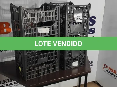 LOTE 432 - 10 CESTAS ORGANIZADORAS. (NO ESTADO) ATENÇÃO! FAZER A VISITAÇÃO ANTES DE ARREMATAR, NÃO SABEMOS SE FUNCIONA, LEILÃO NÃO TEM GARANTIA E NEM DEVOLUÇÃO, SUJEITO A POSSÍVEIS AVARIAS VISÍVEIS/OCULTAS E/OU AUSÊNCIA DE COMPONENTES.