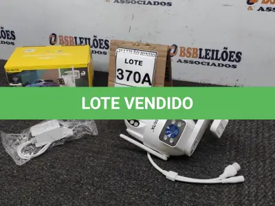 LOTE 370 - CÂMERA DUPLA IP WIFI INTELIGENTE EXTERNA APPS YOOSEE  ALTO FALANTE MICROFONE GIRA 360GRAUS COM LEDES BRANCO FOTOSSENSÍVEL 1080P. (NO ESTADO) ATENÇÃO! FAZER A VISITAÇÃO ANTES DE ARREMATAR, NÃO SABEMOS SE FUNCIONA, LEILÃO NÃO TEM GARANTIA E NEM DEVOLUÇÃO, SUJEITO A POSSÍVEIS AVARIAS VISÍVEIS/OCULTAS E/OU AUSÊNCIA DE COMPONENTES.  