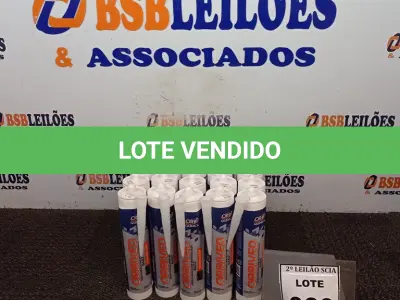 LOTE 033 - 20 ADESIVOS DE SILICONE NEUTRO INCOLOR COM 280ML MARCA OBRIVED.  (NO ESTADO) ATENÇÃO! FAZER A VISITAÇÃO ANTES DE ARREMATAR, NÃO SABEMOS SE FUNCIONA. LEILÃO NÃO TEM GARANTIA E NEM DEVOLUÇÃO, SUJEITO A POSSÍVEIS AVARIAS VISÍVEIS/OCULTAS E/OU AUSÊNCIA DE COMPONENTES.