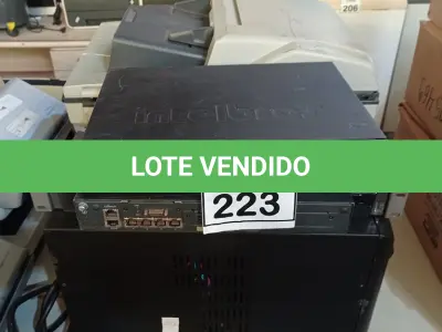 LOTE 223 - 01 IMPRESSORA MULTIFUNCIONAL DCP-8085DN MARCA BROTHER, 01 DVR, 02 SWITCHES E 01 NOBREAK MARCA SMS. (NO ESTADO) ATENÇÃO! FAZER A VISITAÇÃO ANTES DE ARREMATAR, NÃO SABEMOS SE FUNCIONA, LEILÃO NÃO TEM GARANTIA E NEM DEVOLUÇÃO, SUJEITO A POSSÍVEIS AVARIAS VISÍVEIS/OCULTAS E/OU AUSÊNCIA DE COMPONENTES.