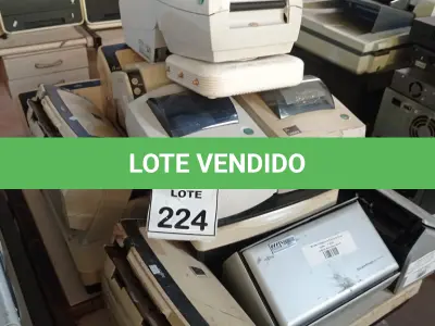 LOTE 224 - 01 LOTE COM GRANDE QUANTIDADE DE SCANNER E 03 IMPRESSORAS DE ETIQUETA. (NO ESTADO) ATENÇÃO! FAZER A VISITAÇÃO ANTES DE ARREMATAR, NÃO SABEMOS SE FUNCIONA, LEILÃO NÃO TEM GARANTIA E NEM DEVOLUÇÃO, SUJEITO A POSSÍVEIS AVARIAS VISÍVEIS/OCULTAS E/OU AUSÊNCIA DE COMPONENTES.