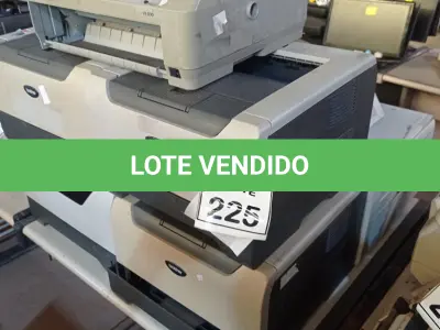 LOTE 225 - 08 IMPRESSORAS DE MARCAS E MODELOS DIVERSOS. (NO ESTADO) ATENÇÃO! FAZER A VISITAÇÃO ANTES DE ARREMATAR, NÃO SABEMOS SE FUNCIONA, LEILÃO NÃO TEM GARANTIA E NEM DEVOLUÇÃO, SUJEITO A POSSÍVEIS AVARIAS VISÍVEIS/OCULTAS E/OU AUSÊNCIA DE COMPONENTES.