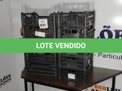 LOTE 431 - 10 CESTAS ORGANIZADORAS. (NO ESTADO) ATENÇÃO! FAZER A VISITAÇÃO ANTES DE ARREMATAR, NÃO SABEMOS SE FUNCIONA, LEILÃO NÃO TEM GARANTIA E NEM DEVOLUÇÃO, SUJEITO A POSSÍVEIS AVARIAS VISÍVEIS/OCULTAS E/OU AUSÊNCIA DE COMPONENTES.