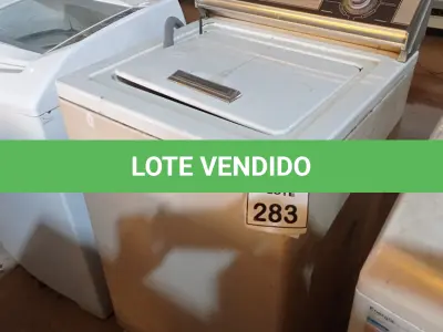 LOTE 283 - 01 MÁQUINA DE LAVAR ROUPAS BRASTEMP 110V. (NO ESTADO) ATENÇÃO! FAZER A VISITAÇÃO ANTES DE ARREMATAR, NÃO SABEMOS SE FUNCIONA. LEILÃO NÃO TEM GARANTIA E NEM DEVOLUÇÃO, SUJEITO A POSSÍVEIS AVARIAS VISÍVEIS/OCULTAS E/OU AUSÊNCIA DE COMPONENTES.