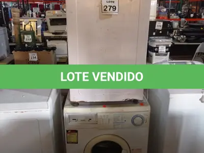 LOTE 350 - 01 MÁQUINA DE LAVAR MARCA BRASTEMP 220V E 01 MÁQUINA DE LAVAR MARCA ELETROLUX 5KG 220V. (NO ESTADO) ATENÇÃO! FAZER A VISITAÇÃO ANTES DE ARREMATAR, NÃO SABEMOS SE FUNCIONA. LEILÃO NÃO TEM GARANTIA E NEM DEVOLUÇÃO, SUJEITO A POSSÍVEIS AVARIAS VISÍVEIS/OCULTAS E/OU AUSÊNCIA DE COMPONENTES.