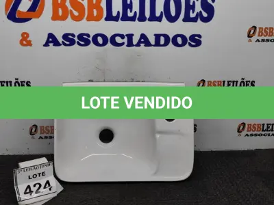 LOTE 424 - 01 LAVATÓRIO APOIO MARCA CELITE. (NO ESTADO) ATENÇÃO! FAZER A VISITAÇÃO ANTES DE ARREMATAR, NÃO SABEMOS SE FUNCIONA, LEILÃO NÃO TEM GARANTIA E NEM DEVOLUÇÃO, SUJEITO A POSSÍVEIS AVARIAS VISÍVEIS/OCULTAS E/OU AUSÊNCIA DE COMPONENTES.