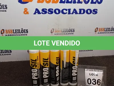 LOTE 036 - 20 ADESIVOS DE SILICONE NEUTRO INCOLOR COM 280ML MARCA OBRIVED.  (NO ESTADO) ATENÇÃO! FAZER A VISITAÇÃO ANTES DE ARREMATAR, NÃO SABEMOS SE FUNCIONA. LEILÃO NÃO TEM GARANTIA E NEM DEVOLUÇÃO, SUJEITO A POSSÍVEIS AVARIAS VISÍVEIS/OCULTAS E/OU AUSÊNCIA DE COMPONENTES.