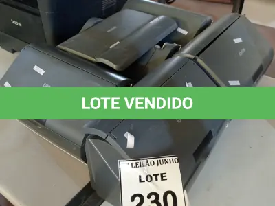 LOTE 230 - 05 SCANNERS MARCA EPSON. (NO ESTADO) ATENÇÃO! FAZER A VISITAÇÃO ANTES DE ARREMATAR, NÃO SABEMOS SE FUNCIONA, LEILÃO NÃO TEM GARANTIA E NEM DEVOLUÇÃO, SUJEITO A POSSÍVEIS AVARIAS VISÍVEIS/OCULTAS E/OU AUSÊNCIA DE COMPONENTES.