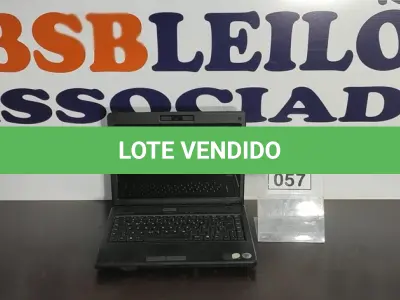 LOTE 057 - 01 NOTEBOOK MARCA VECTOR.  (NO ESTADO) ATENÇÃO! FAZER A VISITAÇÃO ANTES DE ARREMATAR, NÃO SABEMOS SE FUNCIONA. LEILÃO NÃO TEM GARANTIA E NEM DEVOLUÇÃO, SUJEITO A POSSÍVEIS AVARIAS VISÍVEIS/OCULTAS E/OU AUSÊNCIA DE COMPONENTES.