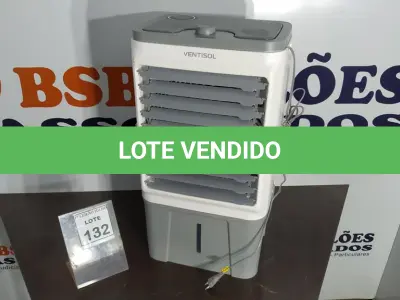 LOTE 132 - 01 CLIMATIZADOR DE AR VENTISOL 16L 130W. (NO ESTADO) ATENÇÃO! FAZER A VISITAÇÃO ANTES DE ARREMATAR, NÃO SABEMOS SE FUNCIONA. LEILÃO NÃO TEM GARANTIA E NEM DEVOLUÇÃO, SUJEITO A POSSÍVEIS AVARIAS VISÍVEIS/OCULTAS E/OU AUSÊNCIA DE COMPONENTES.