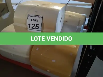 LOTE 125 - 05 DISPENSES DE PAPEL. (NO ESTADO) ATENÇÃO! FAZER A VISITAÇÃO ANTES DE ARREMATAR, NÃO SABEMOS SE FUNCIONA. LEILÃO NÃO TEM GARANTIA E NEM DEVOLUÇÃO, SUJEITO A POSSÍVEIS AVARIAS VISÍVEIS/OCULTAS E/OU AUSÊNCIA DE COMPONENTES.