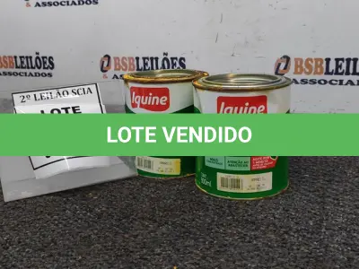 LOTE 111 - 02 COLORANTES A BASE DE ÁGUA COM 900ML NA COR AMARELA MARCA IQUINE.  (NO ESTADO) ATENÇÃO! FAZER A VISITAÇÃO ANTES DE ARREMATAR, NÃO SABEMOS SE FUNCIONA. LEILÃO NÃO TEM GARANTIA E NEM DEVOLUÇÃO, SUJEITO A POSSÍVEIS AVARIAS VISÍVEIS/OCULTAS E/OU AUSÊNCIA DE COMPONENTES.