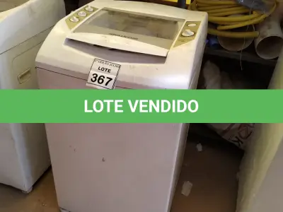 LOTE 367 - 01 MÁQUINA DE LAVAR 7KG MARCA BRASTEMP 220V COM AVARIAS. (NO ESTADO) ATENÇÃO! FAZER A VISITAÇÃO ANTES DE ARREMATAR, NÃO SABEMOS SE FUNCIONA. LEILÃO NÃO TEM GARANTIA E NEM DEVOLUÇÃO, SUJEITO A POSSÍVEIS AVARIAS VISÍVEIS/OCULTAS E/OU AUSÊNCIA DE COMPONENTES.