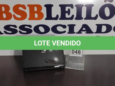 LOTE 048 - 01 NOTEBOOK MARCA VECTOR.  (NO ESTADO) ATENÇÃO! FAZER A VISITAÇÃO ANTES DE ARREMATAR, NÃO SABEMOS SE FUNCIONA. LEILÃO NÃO TEM GARANTIA E NEM DEVOLUÇÃO, SUJEITO A POSSÍVEIS AVARIAS VISÍVEIS/OCULTAS E/OU AUSÊNCIA DE COMPONENTES.
