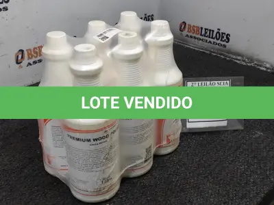 LOTE 122 - 06 LUSTRA MÓVEIS COM 1L CADA. (NO ESTADO) ATENÇÃO! FAZER A VISITAÇÃO ANTES DE ARREMATAR, NÃO SABEMOS SE FUNCIONA. LEILÃO NÃO TEM GARANTIA E NEM DEVOLUÇÃO, SUJEITO A POSSÍVEIS AVARIAS VISÍVEIS/OCULTAS E/OU AUSÊNCIA DE COMPONENTES.