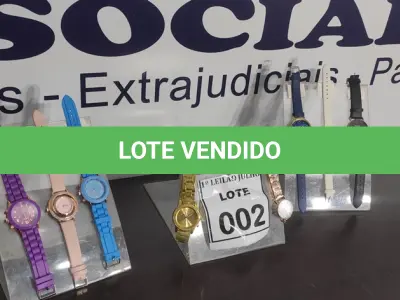 LOTE 002 - 08 RELÓGIOS DE PULSO DE MARCAS E MODELOS DIVERSOS.  (NO ESTADO) ATENÇÃO! FAZER A VISITAÇÃO ANTES DE ARREMATAR, NÃO SABEMOS SE FUNCIONA. LEILÃO NÃO TEM GARANTIA E NEM DEVOLUÇÃO, SUJEITO A POSSÍVEIS AVARIAS VISÍVEIS/OCULTAS E/OU AUSÊNCIA DE COMPONENTES.