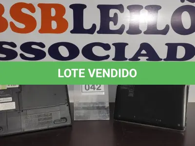 LOTE 042 - 01 NOTEBOOK MARCA POSITIVO E 01 NETBOOK MARCA HP. (NO ESTADO) ATENÇÃO! FAZER A VISITAÇÃO ANTES DE ARREMATAR, NÃO SABEMOS SE FUNCIONA. LEILÃO NÃO TEM GARANTIA E NEM DEVOLUÇÃO, SUJEITO A POSSÍVEIS AVARIAS VISÍVEIS/OCULTAS E/OU AUSÊNCIA DE COMPONENTES.
