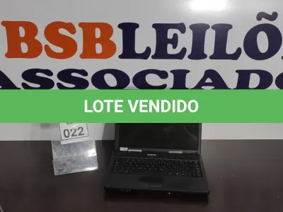 LOTE 022 - 01 NOTEBOOK MARCA VECTOR.  (NO ESTADO) ATENÇÃO! FAZER A VISITAÇÃO ANTES DE ARREMATAR, NÃO SABEMOS SE FUNCIONA. LEILÃO NÃO TEM GARANTIA E NEM DEVOLUÇÃO, SUJEITO A POSSÍVEIS AVARIAS VISÍVEIS/OCULTAS E/OU AUSÊNCIA DE COMPONENTES.
