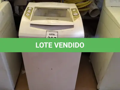 LOTE 367 - 01 MÁQUINA DE LAVAR 7KG MARCA BRASTEMP 220V COM AVARIAS. (NO ESTADO) ATENÇÃO! FAZER A VISITAÇÃO ANTES DE ARREMATAR, NÃO SABEMOS SE FUNCIONA. LEILÃO NÃO TEM GARANTIA E NEM DEVOLUÇÃO, SUJEITO A POSSÍVEIS AVARIAS VISÍVEIS/OCULTAS E/OU AUSÊNCIA DE COMPONENTES.