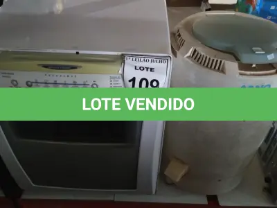 LOTE 109 - 01 LAVADORA DE LOUÇA MARCA BRASTEMP E 01 CENTRIFUGADOR DE ROUPA MARCA ARNO. (NO ESTADO) ATENÇÃO! FAZER A VISITAÇÃO ANTES DE ARREMATAR, NÃO SABEMOS SE FUNCIONA. LEILÃO NÃO TEM GARANTIA E NEM DEVOLUÇÃO, SUJEITO A POSSÍVEIS AVARIAS VISÍVEIS/OCULTAS E/OU AUSÊNCIA DE COMPONENTES.
