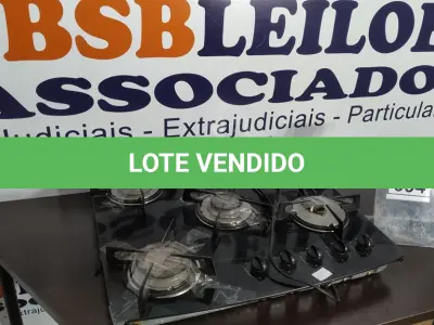 LOTE 094 - 01 COOKTOP 05 BOCAS MARCA SUGGAR. (NO ESTADO) ATENÇÃO! FAZER A VISITAÇÃO ANTES DE ARREMATAR, NÃO SABEMOS SE FUNCIONA. LEILÃO NÃO TEM GARANTIA E NEM DEVOLUÇÃO, SUJEITO A POSSÍVEIS AVARIAS VISÍVEIS/OCULTAS E/OU AUSÊNCIA DE COMPONENTES.