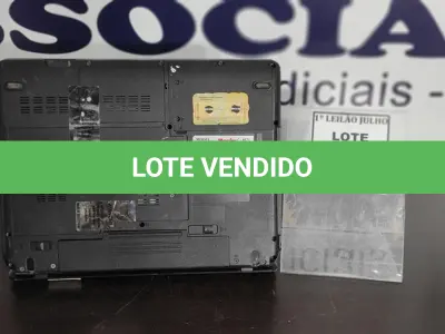 LOTE 074 - 01 NOTEBOOK MARCA VECTOR.  (NO ESTADO) ATENÇÃO! FAZER A VISITAÇÃO ANTES DE ARREMATAR, NÃO SABEMOS SE FUNCIONA. LEILÃO NÃO TEM GARANTIA E NEM DEVOLUÇÃO, SUJEITO A POSSÍVEIS AVARIAS VISÍVEIS/OCULTAS E/OU AUSÊNCIA DE COMPONENTES.