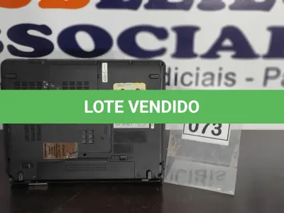LOTE 073 - 01 NOTEBOOK MARCA VECTOR.  (NO ESTADO) ATENÇÃO! FAZER A VISITAÇÃO ANTES DE ARREMATAR, NÃO SABEMOS SE FUNCIONA. LEILÃO NÃO TEM GARANTIA E NEM DEVOLUÇÃO, SUJEITO A POSSÍVEIS AVARIAS VISÍVEIS/OCULTAS E/OU AUSÊNCIA DE COMPONENTES.