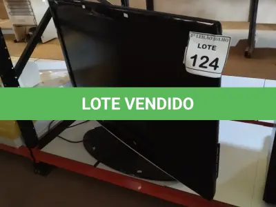 LOTE 124 - 01 TV LCD 42’’ MARCA BUSTER. (NO ESTADO) ATENÇÃO! FAZER A VISITAÇÃO ANTES DE ARREMATAR, NÃO SABEMOS SE FUNCIONA. LEILÃO NÃO TEM GARANTIA E NEM DEVOLUÇÃO, SUJEITO A POSSÍVEIS AVARIAS VISÍVEIS/OCULTAS E/OU AUSÊNCIA DE COMPONENTES.