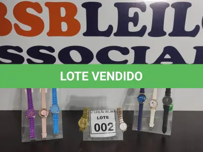 LOTE 002 - 08 RELÓGIOS DE PULSO DE MARCAS E MODELOS DIVERSOS.  (NO ESTADO) ATENÇÃO! FAZER A VISITAÇÃO ANTES DE ARREMATAR, NÃO SABEMOS SE FUNCIONA. LEILÃO NÃO TEM GARANTIA E NEM DEVOLUÇÃO, SUJEITO A POSSÍVEIS AVARIAS VISÍVEIS/OCULTAS E/OU AUSÊNCIA DE COMPONENTES.