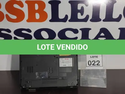 LOTE 022 - 01 NOTEBOOK MARCA VECTOR.  (NO ESTADO) ATENÇÃO! FAZER A VISITAÇÃO ANTES DE ARREMATAR, NÃO SABEMOS SE FUNCIONA. LEILÃO NÃO TEM GARANTIA E NEM DEVOLUÇÃO, SUJEITO A POSSÍVEIS AVARIAS VISÍVEIS/OCULTAS E/OU AUSÊNCIA DE COMPONENTES.
