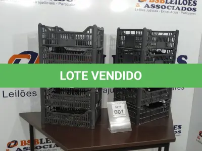 LOTE 001 - 10 CESTAS ORGANIZADORAS. (NO ESTADO) ATENÇÃO! FAZER A VISITAÇÃO ANTES DE ARREMATAR, NÃO SABEMOS SE FUNCIONA, LEILÃO NÃO TEM GARANTIA E NEM DEVOLUÇÃO, SUJEITO A POSSÍVEIS AVARIAS VISÍVEIS/OCULTAS E/OU AUSÊNCIA DE COMPONENTES.