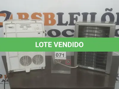 LOTE 071 - 02 PURIFICADORES DE ÁGUA. (NO ESTADO) ATENÇÃO! FAZER A VISITAÇÃO ANTES DE ARREMATAR, NÃO SABEMOS SE FUNCIONA. LEILÃO NÃO TEM GARANTIA E NEM DEVOLUÇÃO, SUJEITO A POSSÍVEIS AVARIAS VISÍVEIS/OCULTAS E/OU AUSÊNCIA DE COMPONENTES.
