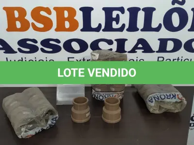 LOTE 002 - 20 LUVAS DE REDUÇÃO SOLDÁVEL 75X60 MARCA KROYA. (NO ESTADO) ATENÇÃO! FAZER A VISITAÇÃO ANTES DE ARREMATAR, NÃO SABEMOS SE FUNCIONA. LEILÃO NÃO TEM GARANTIA E NEM DEVOLUÇÃO, SUJEITO A POSSÍVEIS AVARIAS VISÍVEIS/OCULTAS E/OU AUSÊNCIA DE COMPONENTES.