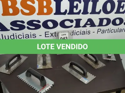 LOTE 043 - 06 DESEMPENADEIRAS DENTADAS EM AÇO. (NO ESTADO) ATENÇÃO! FAZER A VISITAÇÃO ANTES DE ARREMATAR, NÃO SABEMOS SE FUNCIONA. LEILÃO NÃO TEM GARANTIA E NEM DEVOLUÇÃO, SUJEITO A POSSÍVEIS AVARIAS VISÍVEIS/OCULTAS E/OU AUSÊNCIA DE COMPONENTES.