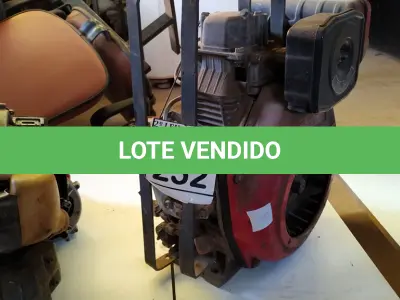 LOTE 252 - 01 MOTOR DE GERADOR. (NO ESTADO) ATENÇÃO! FAZER A VISITAÇÃO ANTES DE ARREMATAR, NÃO SABEMOS SE FUNCIONA. LEILÃO NÃO TEM GARANTIA E NEM DEVOLUÇÃO, SUJEITO A POSSÍVEIS AVARIAS VISÍVEIS/OCULTAS E/OU AUSÊNCIA DE COMPONENTES.