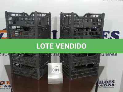 LOTE 001 - 10 CESTAS ORGANIZADORAS. (NO ESTADO) ATENÇÃO! FAZER A VISITAÇÃO ANTES DE ARREMATAR, NÃO SABEMOS SE FUNCIONA, LEILÃO NÃO TEM GARANTIA E NEM DEVOLUÇÃO, SUJEITO A POSSÍVEIS AVARIAS VISÍVEIS/OCULTAS E/OU AUSÊNCIA DE COMPONENTES.