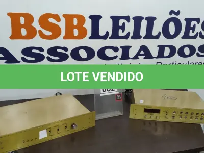 LOTE 062 - 01 APARELHO PROGRAMADOR DE ÁUDIO. (NO ESTADO) ATENÇÃO! FAZER A VISITAÇÃO ANTES DE ARREMATAR, NÃO SABEMOS SE FUNCIONA. LEILÃO NÃO TEM GARANTIA E NEM DEVOLUÇÃO, SUJEITO A POSSÍVEIS AVARIAS VISÍVEIS/OCULTAS E/OU AUSÊNCIA DE COMPONENTES.