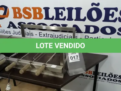 LOTE 017 - 01 GIRA ESPETO 60CM. (NO ESTADO) ATENÇÃO! FAZER A VISITAÇÃO ANTES DE ARREMATAR, NÃO SABEMOS SE FUNCIONA. LEILÃO NÃO TEM GARANTIA E NEM DEVOLUÇÃO, SUJEITO A POSSÍVEIS AVARIAS VISÍVEIS/OCULTAS E/OU AUSÊNCIA DE COMPONENTES.