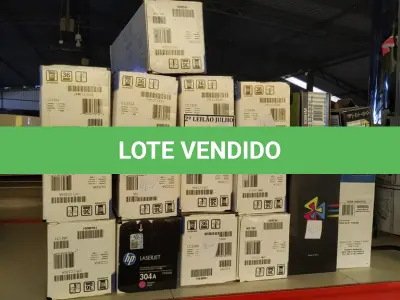 LOTE 038 - 17 TONNERS PARA IMPRESSORAS DE MARCAS E MODELOS DIVERSOS. (NO ESTADO) ATENÇÃO! FAZER A VISITAÇÃO ANTES DE ARREMATAR, NÃO SABEMOS SE FUNCIONA. LEILÃO NÃO TEM GARANTIA E NEM DEVOLUÇÃO, SUJEITO A POSSÍVEIS AVARIAS VISÍVEIS/OCULTAS E/OU AUSÊNCIA DE COMPONENTES.
