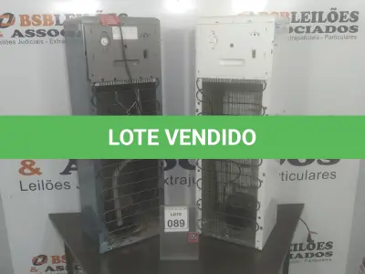 LOTE 089 - 02 PURIFICADORES DE ÁGUA. (NO ESTADO) ATENÇÃO! FAZER A VISITAÇÃO ANTES DE ARREMATAR, NÃO SABEMOS SE FUNCIONA. LEILÃO NÃO TEM GARANTIA E NEM DEVOLUÇÃO, SUJEITO A POSSÍVEIS AVARIAS VISÍVEIS/OCULTAS E/OU AUSÊNCIA DE COMPONENTES.